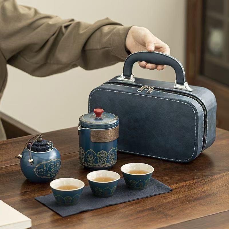 Portable Travel Tea Set