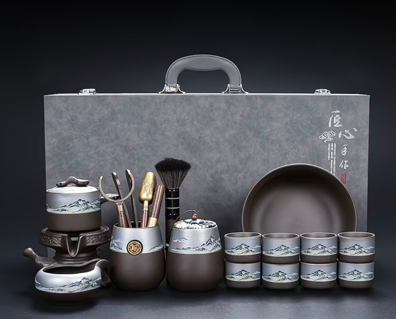 Purple Sand Pot Kung Fu Tea Set Household Set of Gift Boxes
