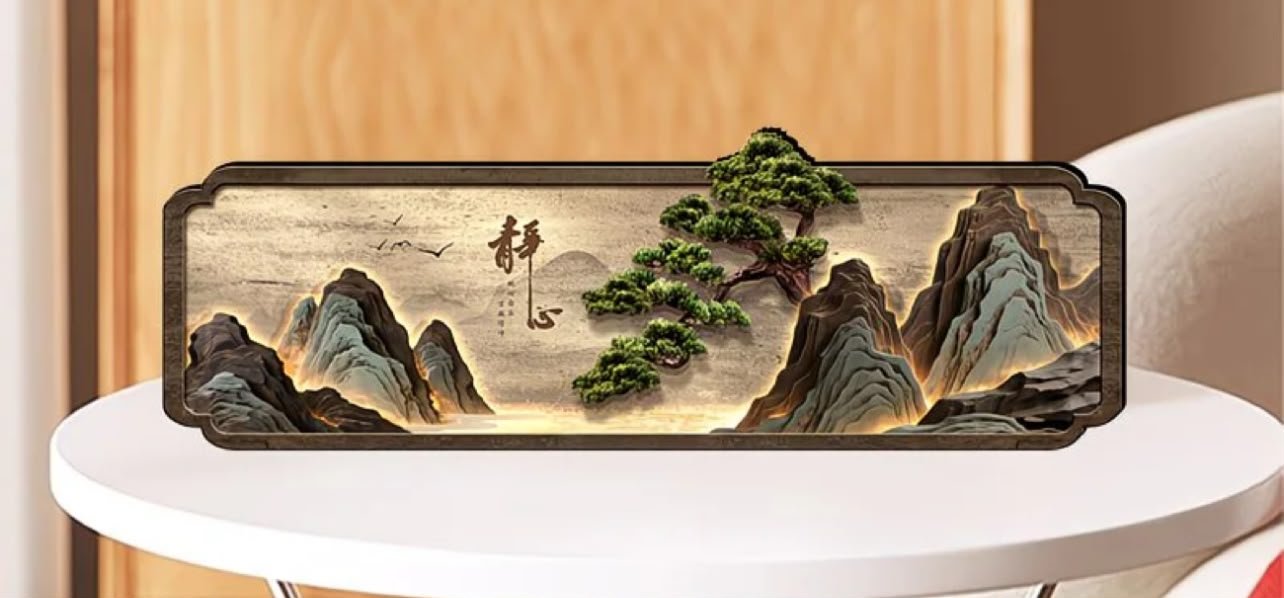 Stunning 3D tableware or creative wall decor small